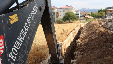 YAĞMUR SUYU ALTYAPI ÇALIŞMALARINI SÜRDÜRÜYORUZ