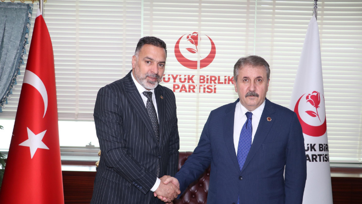 Başkan GÖK'ten Mustafa Destici'ye Ziyaret
